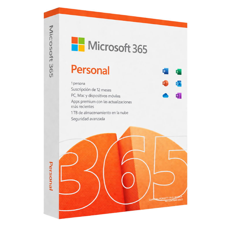 Microsoft 365 Personal suscripción original por 12 meses