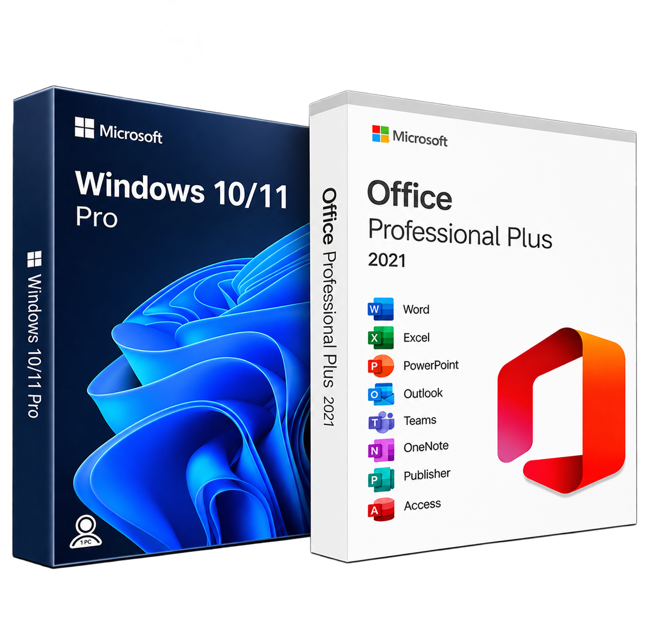 Combo Windows 10/11 Pro y Office 2021 Professional Plus Licencias Originales