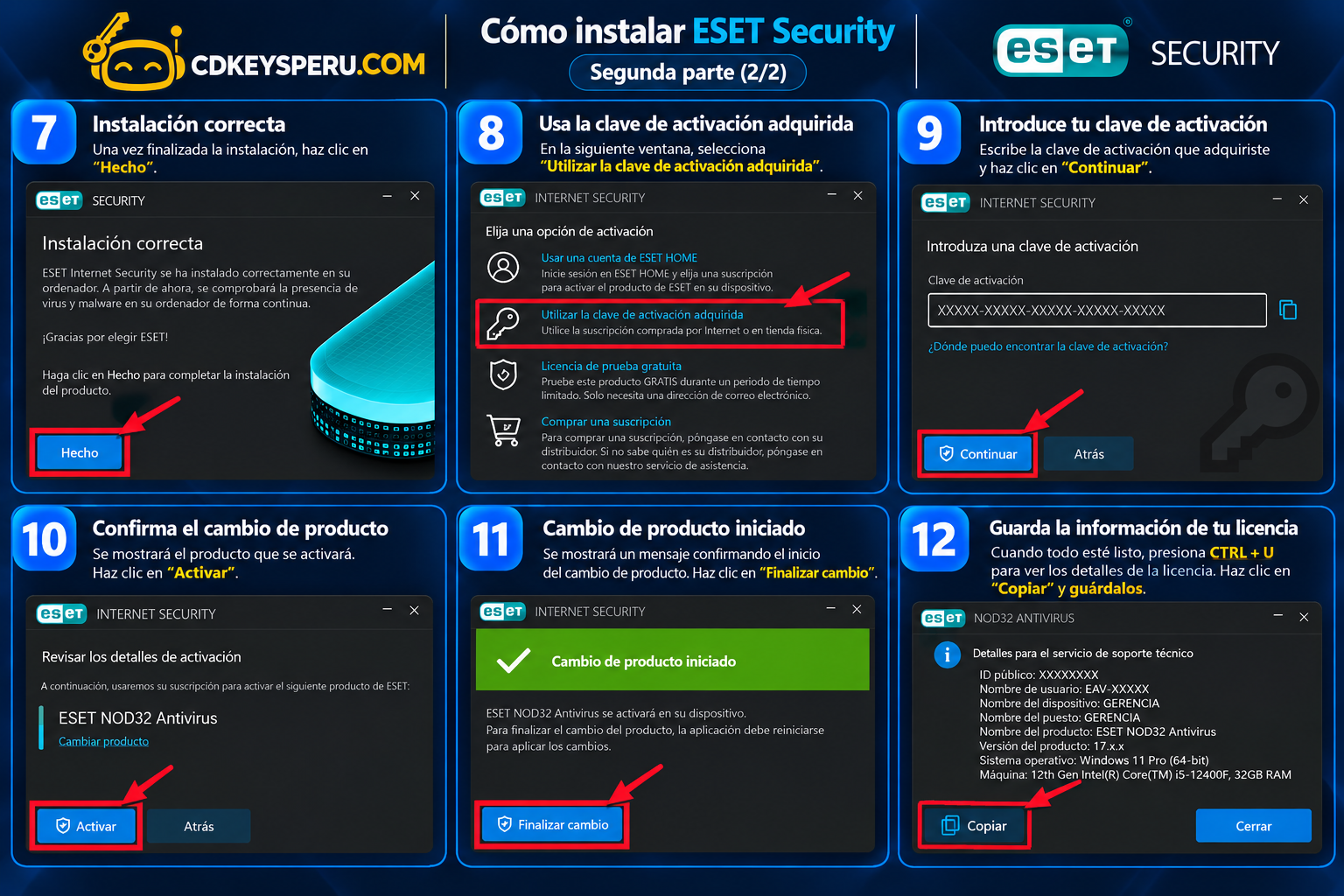 Cómo instalar ESET Security - Segunda parte